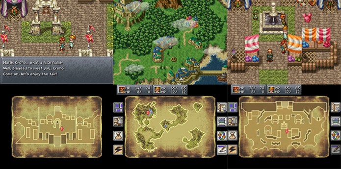 Chrono Trigger do Nintendo DS é considerada a versão definitiva do game (Foto: Reprodução/IGN e Chrono Wikia)