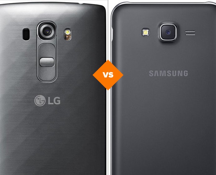 LG G4 Beat ou Galaxy J7: veja qual celular vale mais a pena (Foto: Arte/TechTudo)