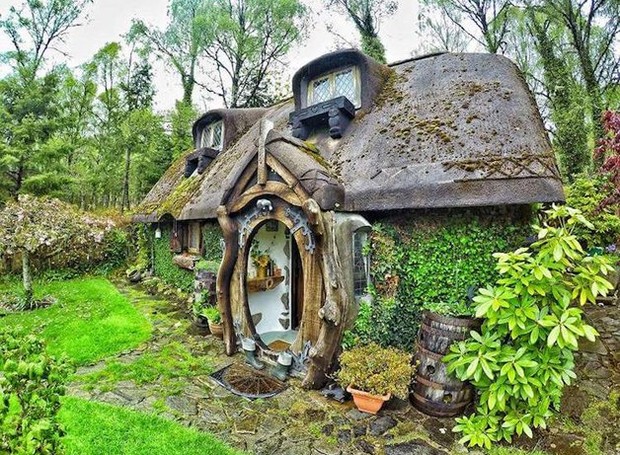 Casa Hobbit na Escócia (Foto: Reprodução / Stuart Grant)