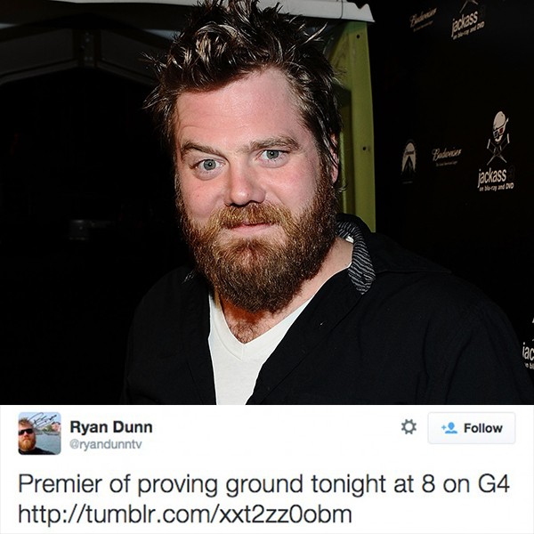 Ryan Dunn (Foto: Getty Images/Twitter)