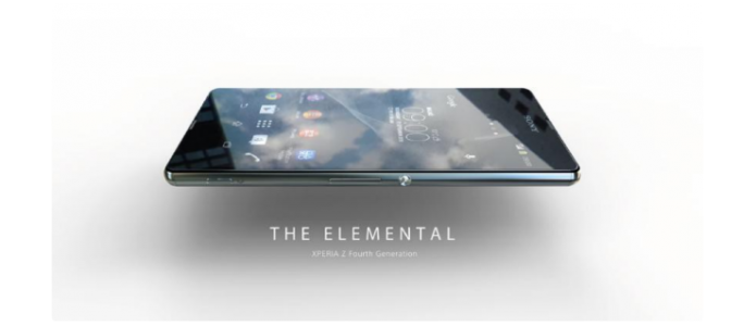 Imagem vazada mostra Xperia Z4 com nova cor e, possivelmente, porta USB impermeável (Foto: Reprodução/Android Community)