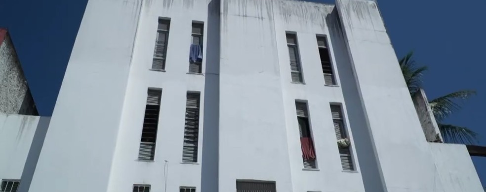 Condom&iacute;nio na Cidade Alta, em Natal, onde moram fam&iacute;lias contempladas pelo aluguel social &mdash; Foto: Tom Guedes/Inter TV Cabugi