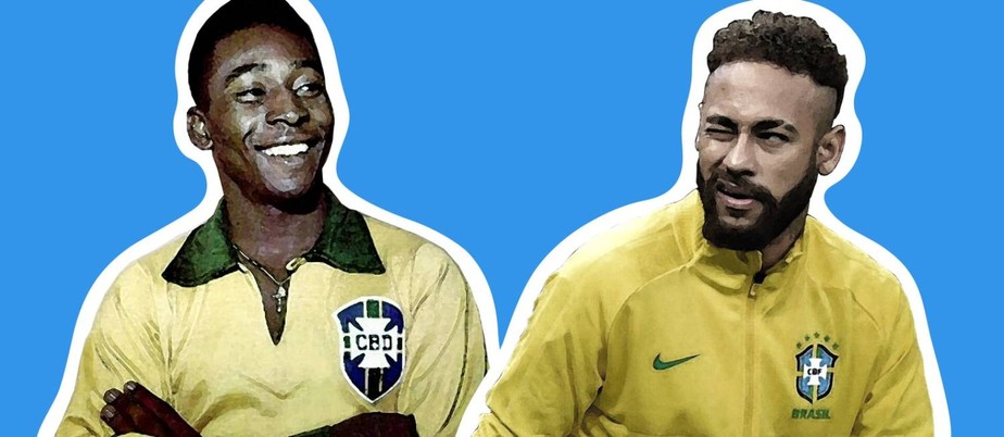 Neymar e Pelé