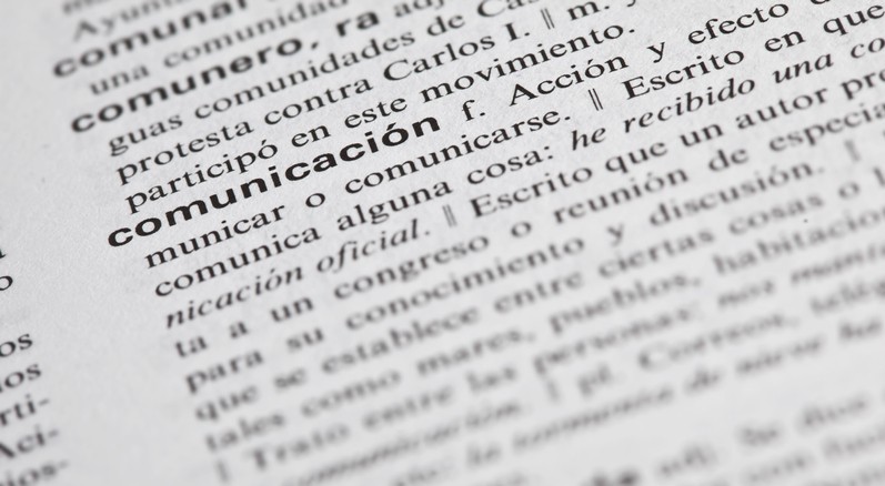 comunicação, dicionário, espanhol (Foto: Getty Images)