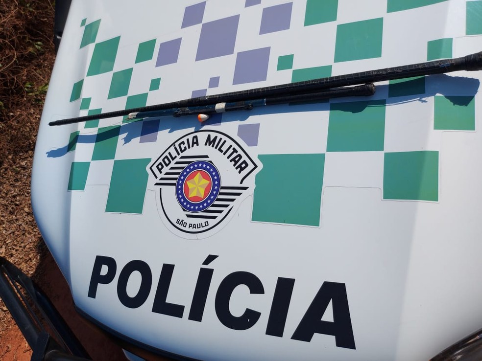 Material de pesca foi apreendido pela corporação — Foto: Polícia Ambiental