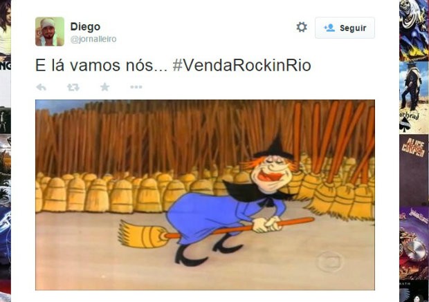 G1 - 'Corrida' por compra de ingressos do Rock in Rio vira piada nas redes  - notícias em Música