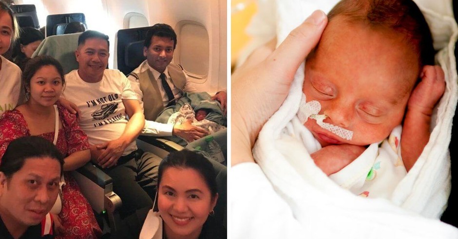 As enfermeiras Sheryl e Ruel Pascua estavam à bordo do voo quando uma passageira entrou em trabalho de parto (Foto: Reprodução/Right to Life)