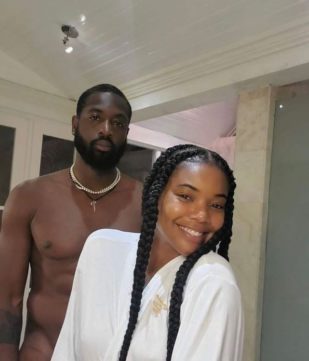 Gabrielle e o marido — Foto: Reprodução Instagram