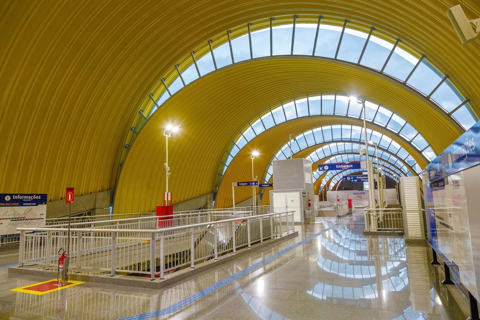 Linha 2 do metr&ocirc; de Salvador  &mdash; Foto: Divulga&ccedil;&atilde;o