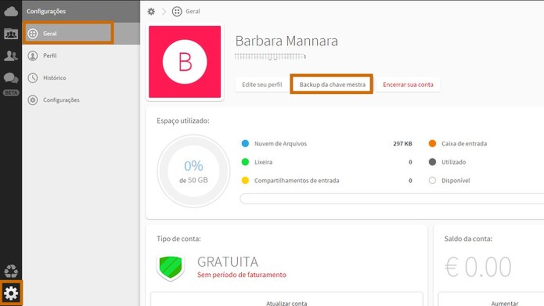 Mega (Cloud Storage) | Software | TechTudo