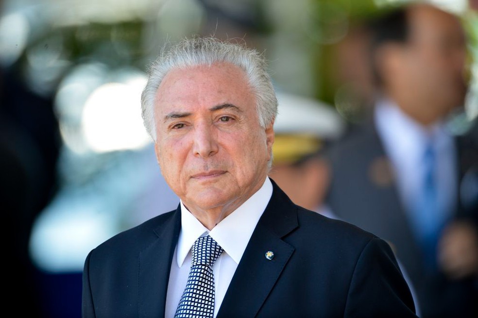 O ex-presidente Michel Temer — Foto: Marcelo Camargo/Agência Brasil