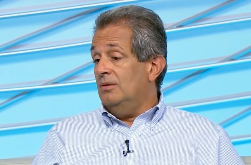 Luiz Eduardo Baptista, vice-presidente de relações externas do Flamengo — Foto: Reprodução SporTV