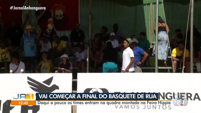 Cufa realiza final do campeonato de basquete de rua em Goiânia