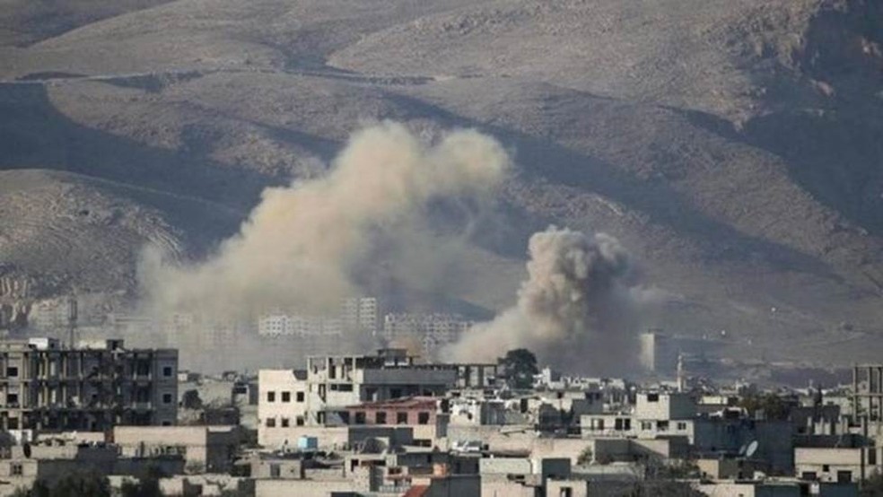 A batalha em Ghouta foi intensificada nas últimas semanas (Foto: AFP)