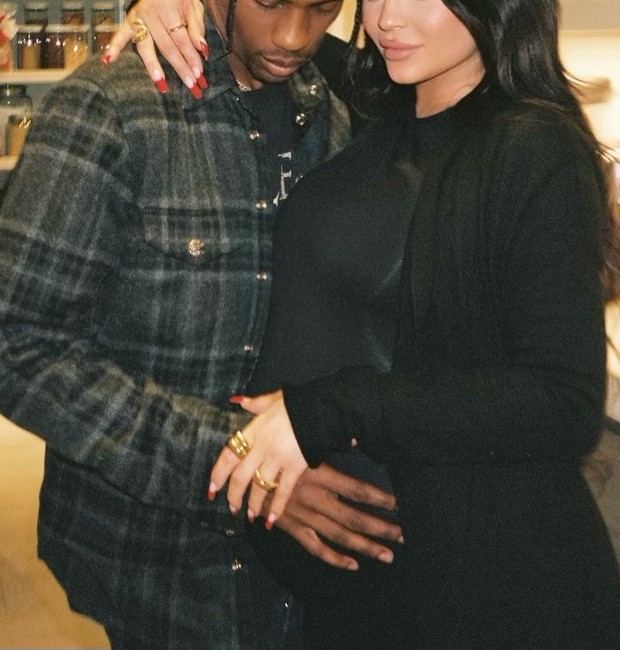 Travis Scott e Kylie Jenner (Foto: Reprodução / Instagram)