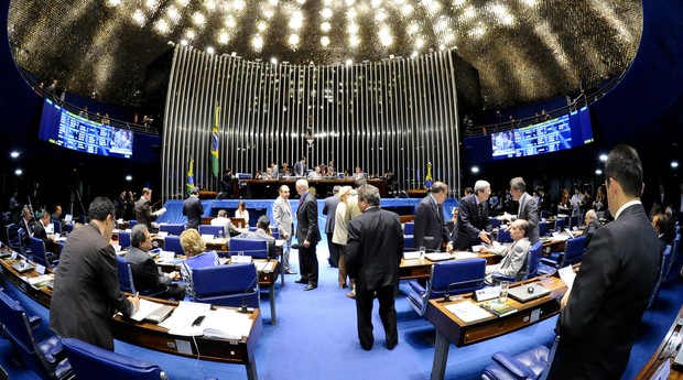 Plenário do Senado Federal em Brasília (Foto: Wilson Dias/Agência Brasil)