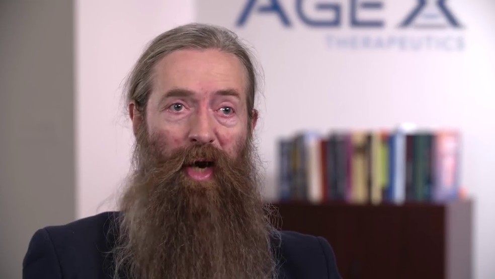 O cientista inglÃªs Aubrey de Grey, um dos participantes do Longevity Leaders World Congress â Foto: DivulgaÃ§Ã£o