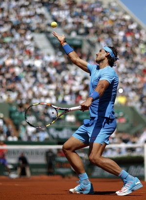 Rafael Nadal vence Andrey Kuznetsov em Roland Garros (Foto: Reuters)