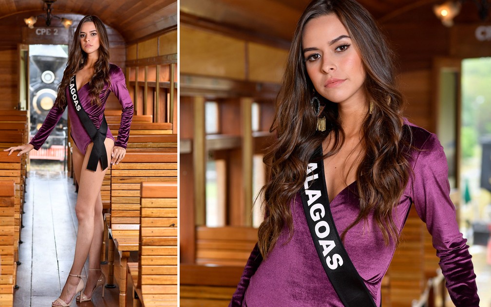 Raíssa Souza, 21 anos, estudante, é a Miss Alagoas — Foto: Rodrigo Trevisan/Divulgação/Miss Brasil