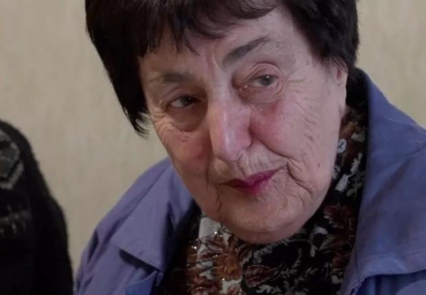 Olga foi resgatada de uma cova nazista (Foto: BBC)