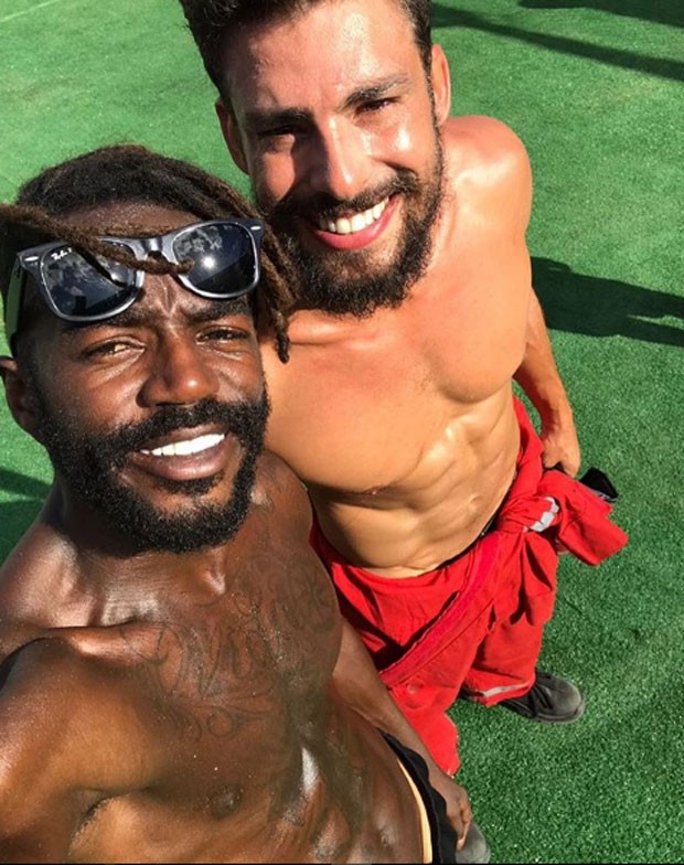 Jonathan Azevedo e Cauã Reymond (Foto: Reprodução Instagram)