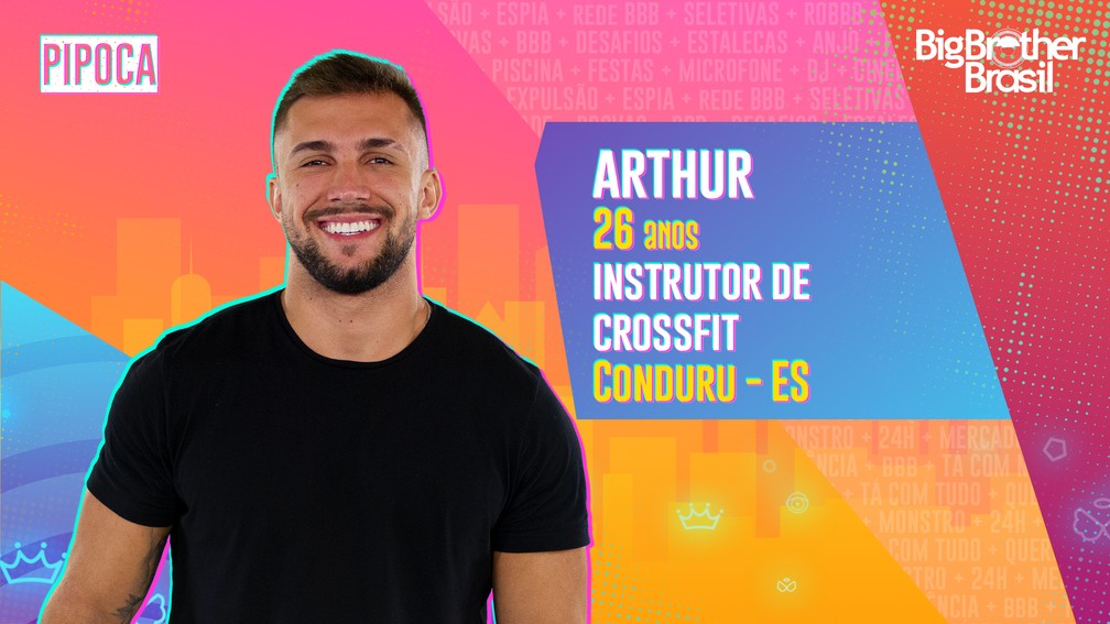 Arthur é participante do BBB21 - Foto: Globo