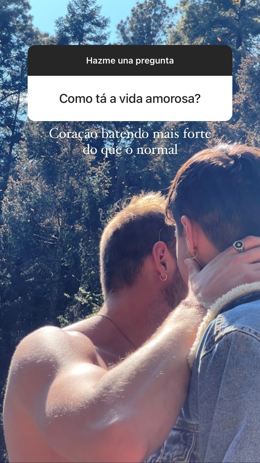 Daniel Lenhardt fala sobre bissexualidade após revelar romance com o modelo Marcus Lobos (Foto: Reprodução/Instagram)