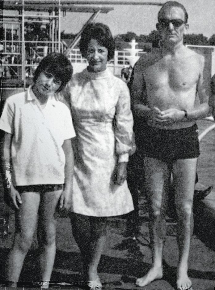 Bono e sua mãe Iris e seu pai Bob (Foto: Reprodução)