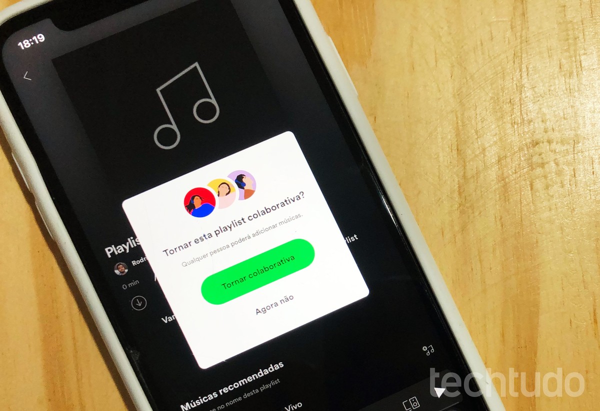 Como compartilhar playlist no Spotify e fazer lista colaborativa no celular