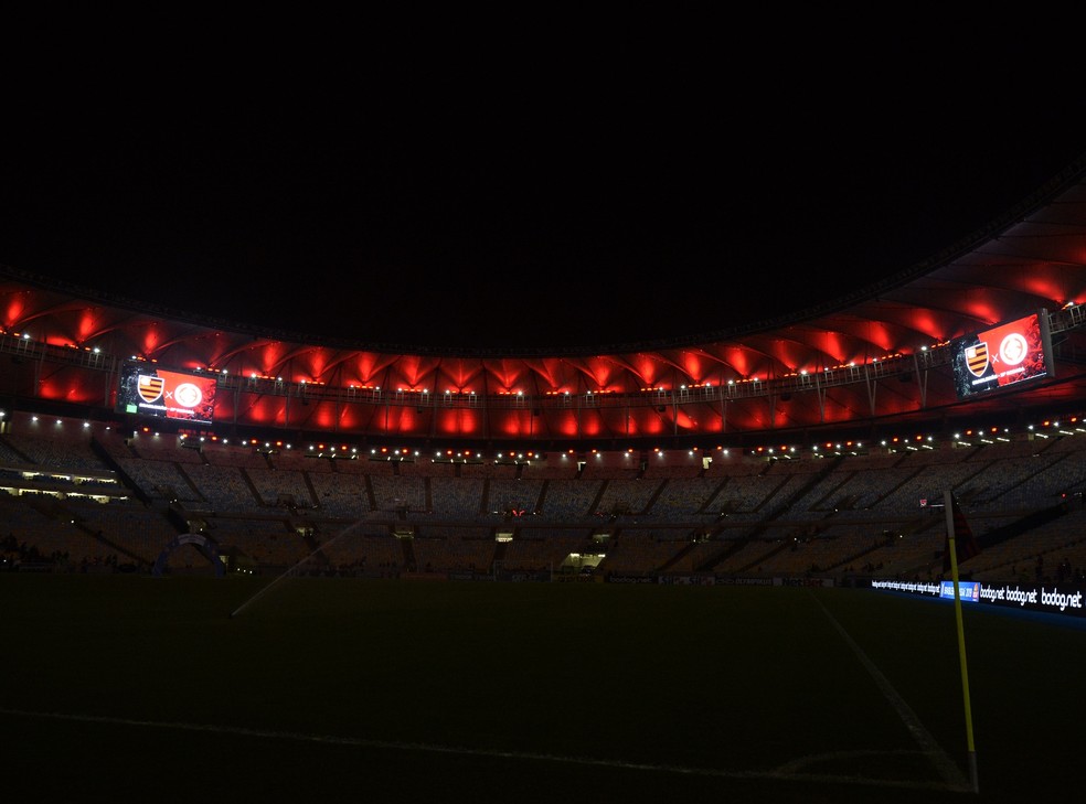 Conta de luz do Maracanã é considerada a grande "vilã" da administração do estádio — Foto: André Durão