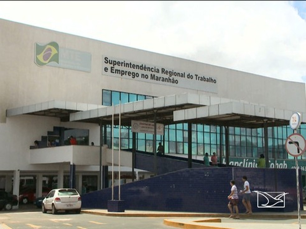 Superintendência do Trabalho e Emprego no Maranhão (Foto: Reprodução / TV Mirante)