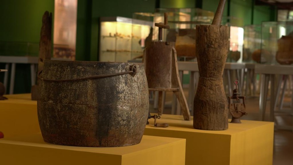 Peças do Museu do Marajó, no Pará — Foto: Secult