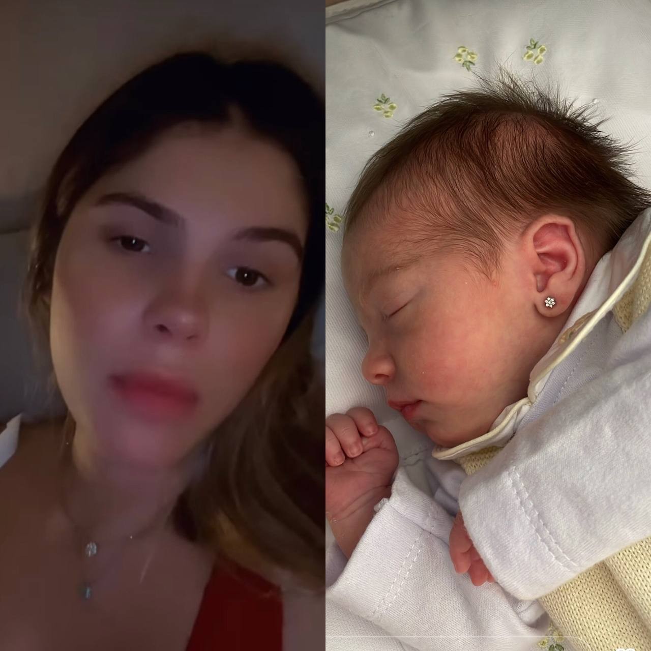 Bárbara Evans fala sobre noite 'tensa' com a filha, Ayla: 'De partir o coração' (Foto: Reprodução / Instagram)