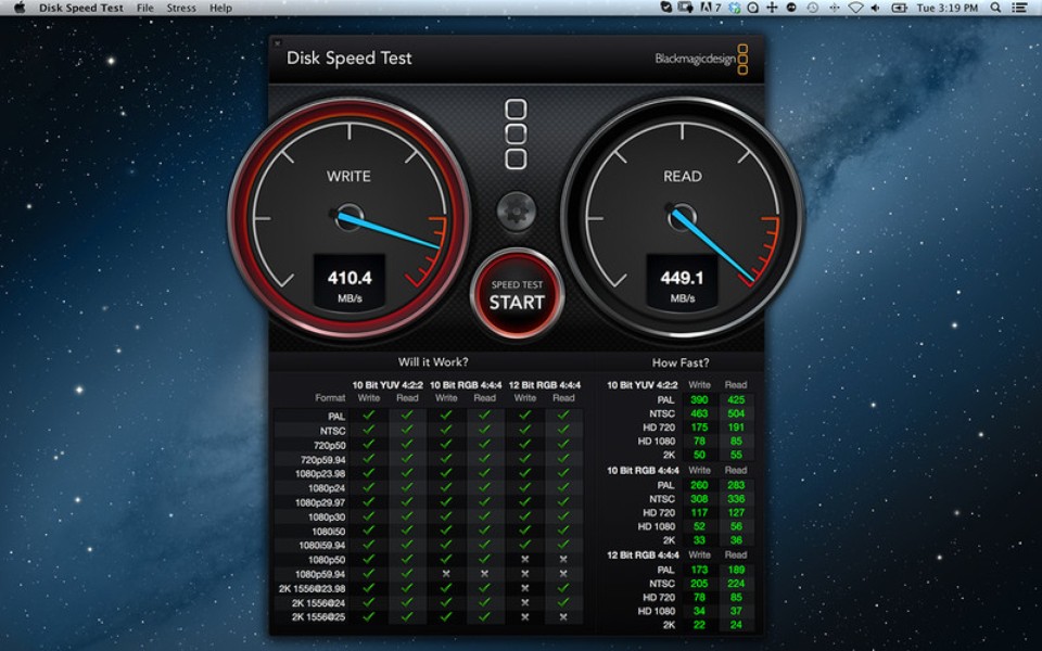 disk speed test windows blackmagic