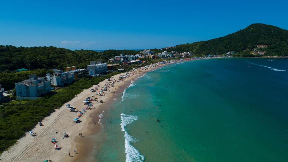 Bombinhas, no Litoral de Santa Catarina — Foto: Prefeitura de Bombinhas/ Divulgação