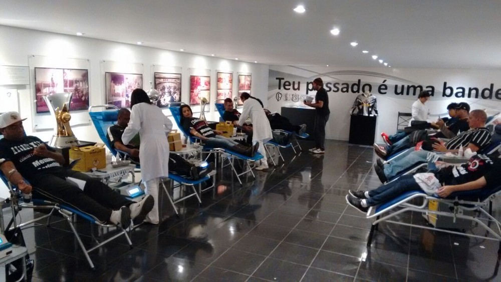 Corinthians faz campanha para doação de sangue em sua arena, em Itaquera; veja como participar