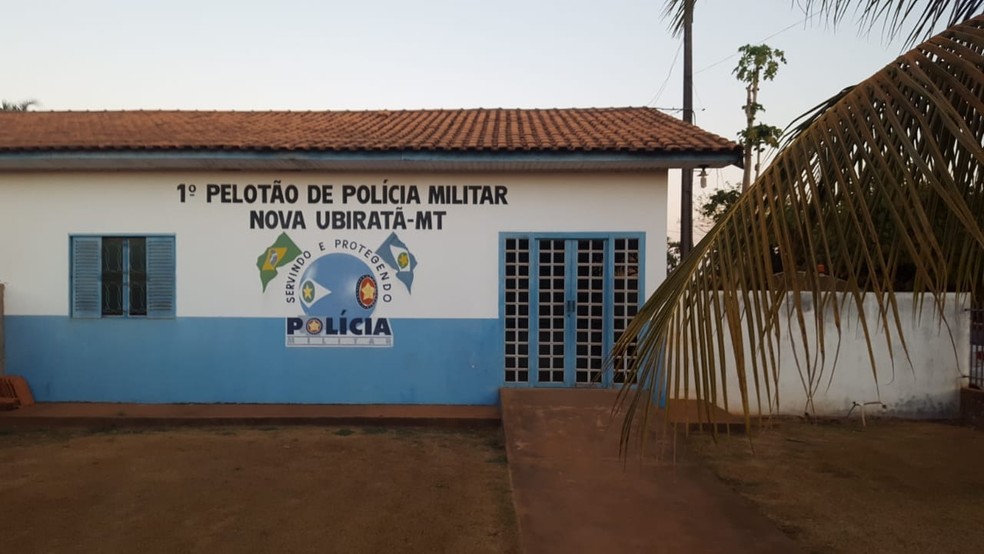 Pai e filho sÃ£o presos suspeitos de estuprar menina de 11 anos e adolescente de 16 em Nova UbiratÃ£ (Foto: Lucas Torres/Portal Sorriso)