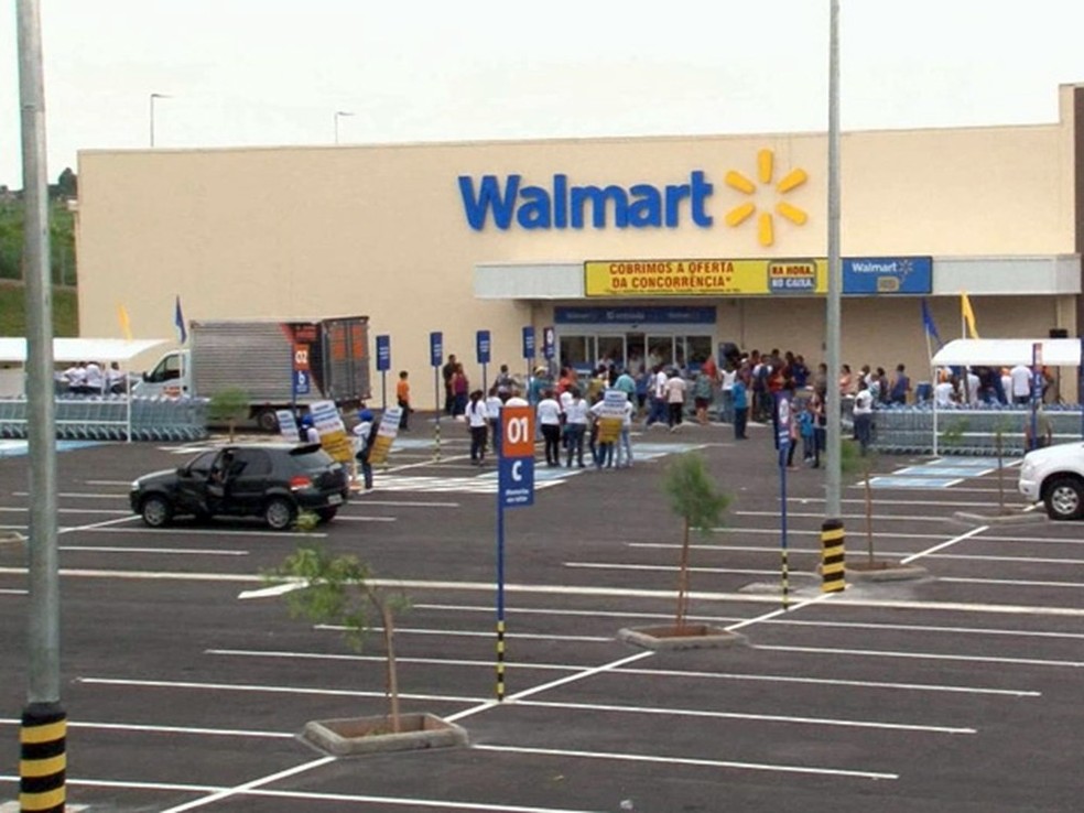 Unidade do Walmart â€” Foto: ReproduÃ§Ã£o EPTV