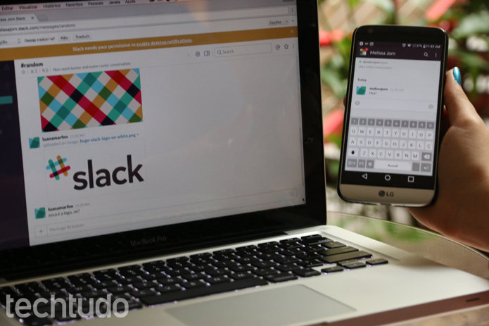 Slack (Foto: Aline Batista/TechTudo)