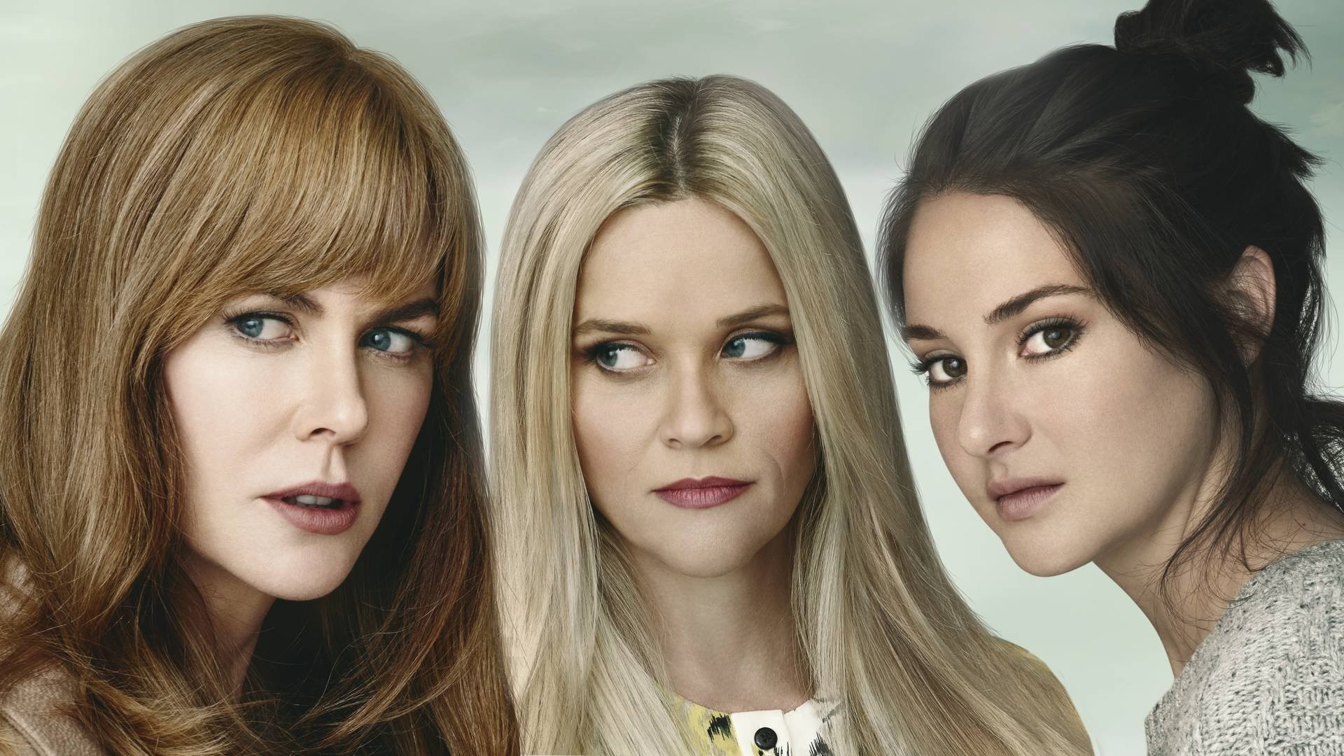 Nicole Kidman, Reese Whiterspoon e Shailene Woodley protagonizam os dramas de Big Little Lies (Foto: Divulgação)