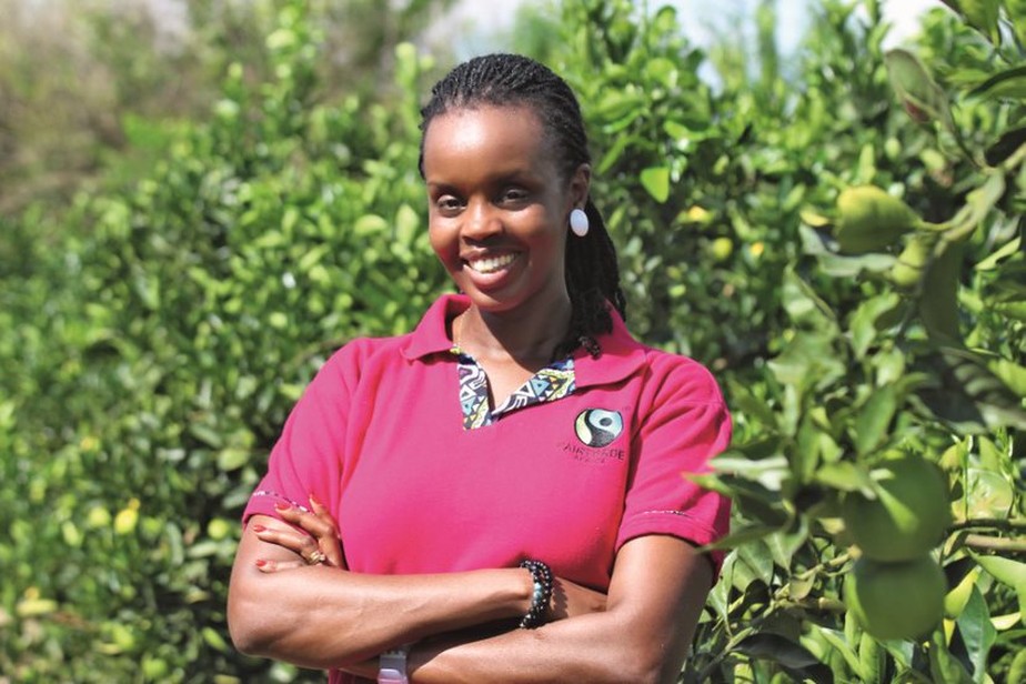 Sandra Uwera, presidente da Fairtrade International