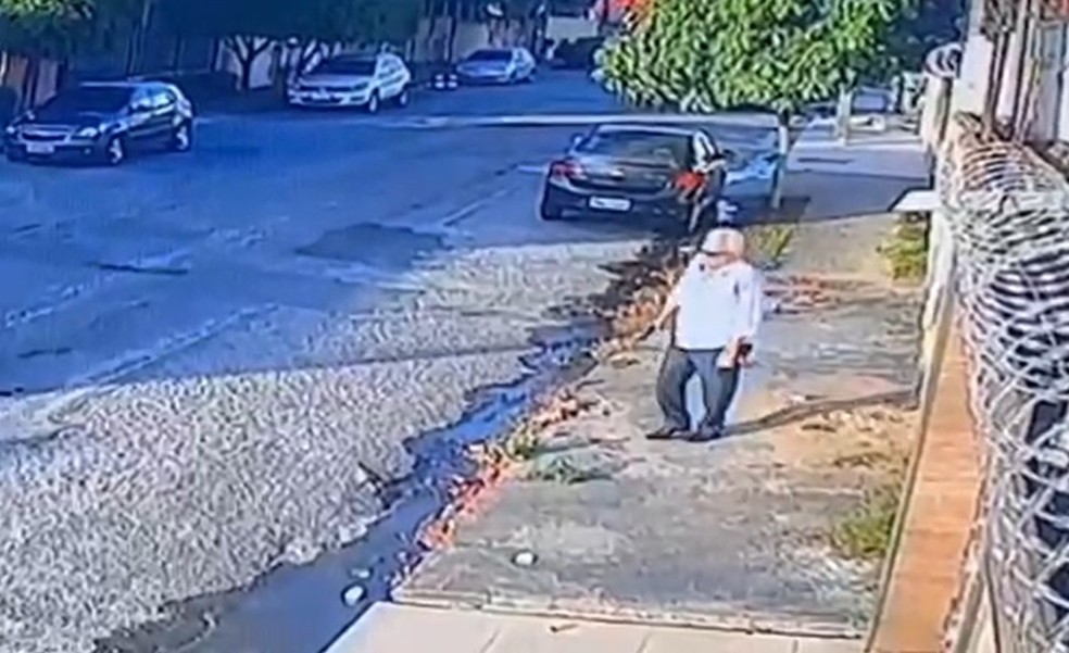 Promotor de Justiça matou idoso a tiros em Fortaleza. — Foto: Reprodução