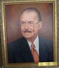 Pintura/retrato a óleo do Senador Sarney 2009/2010 e 2011/2012 — Foto: Agência Senado