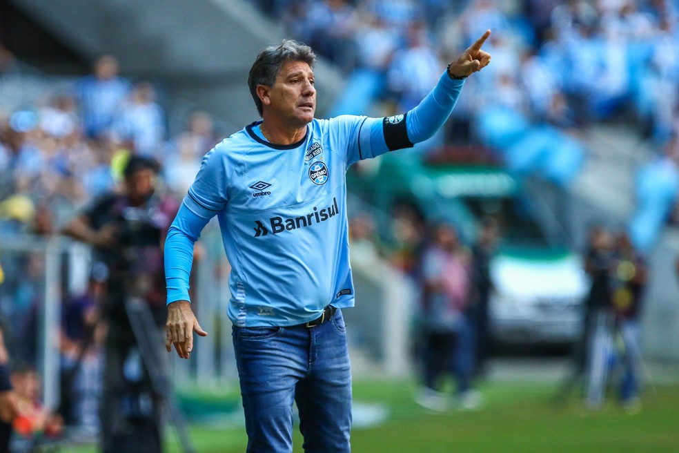 Renato Gaúcho chamou Inter de "time de segunda divisão" (Foto: Lucas Uebel / Grêmio / Divulgação)