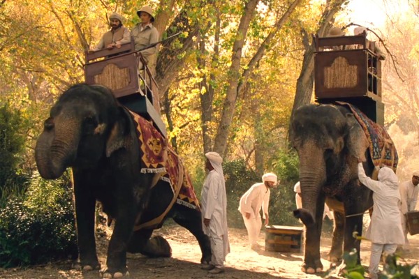 O elefante Tai foi usado em cena da série de ficção científica Westworld (Foto: Reprodução)