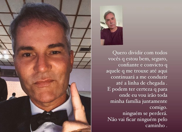 Pastor Márcio Pôncio manda recado no Instagram (Foto: Reprodução/Instagram)
