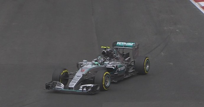 De olho no vice-campeonato, Nico Rosberg ditou o ritmo no Autódromo Hermanos Rodríguez (Foto: Divulgação)