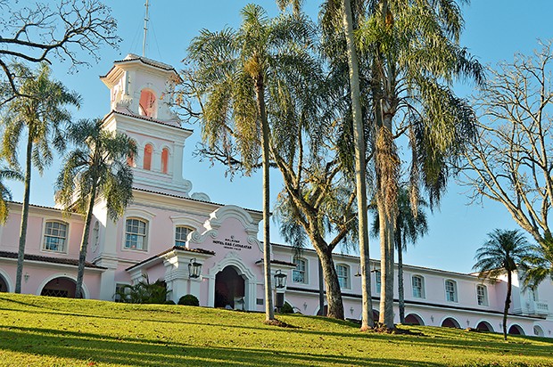  O luxuoso Belmond  Hotel das Cataratas, único  hotel localizado dentro do  Parque Nacional do Iguaçu,  próximo a Foz do Iguaçu,   oeste do Paraná  (Foto:  )