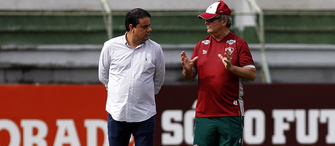 jorge macedo, levir culpi, fluminense (Foto: Nelson Perez/Fluminense FC) jorge macedo, levir culpi, fluminense (Foto: Nelson Perez/Fluminense FC)