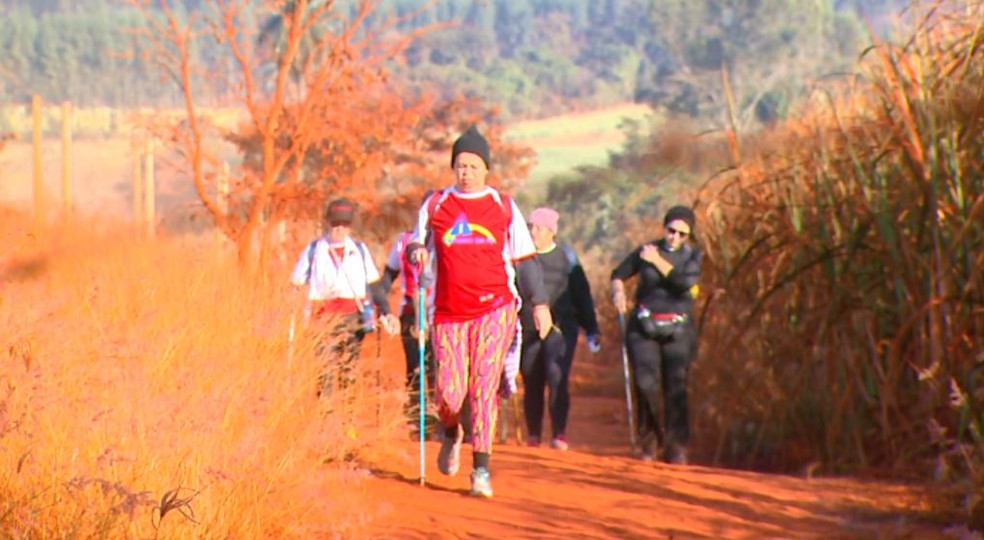 Caminho da Fé passa por Tambaú (Foto: Wilson Aiello/EPTV)